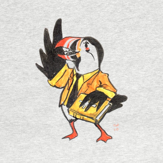 Puffin Evangelist by CoolCharacters